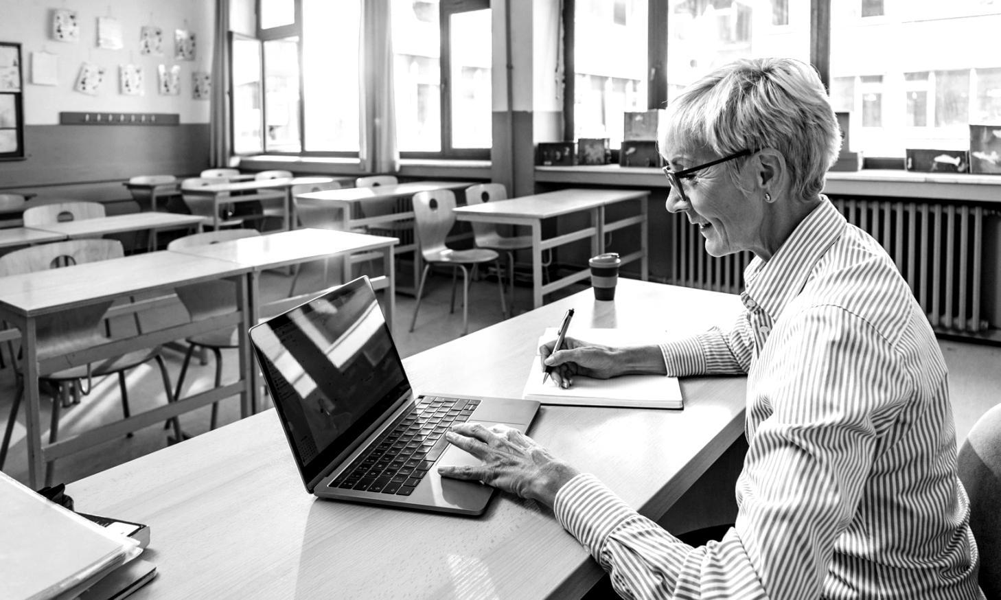 Detailansicht eines Arbeitsmaterials